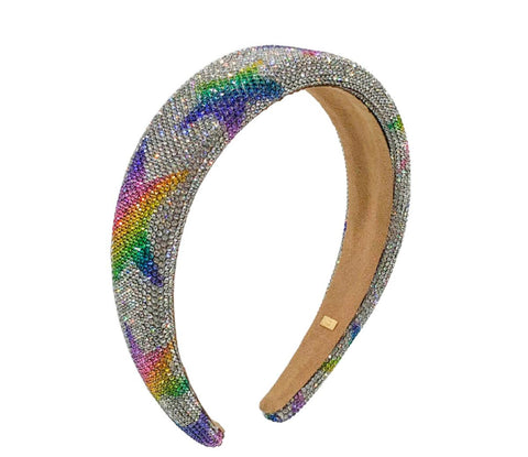 Bari Lynn - Crystalized Headband - Rainbow Star