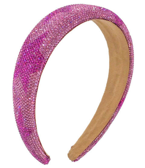 Bari Lynn - Crystalized Headband - Pink Star