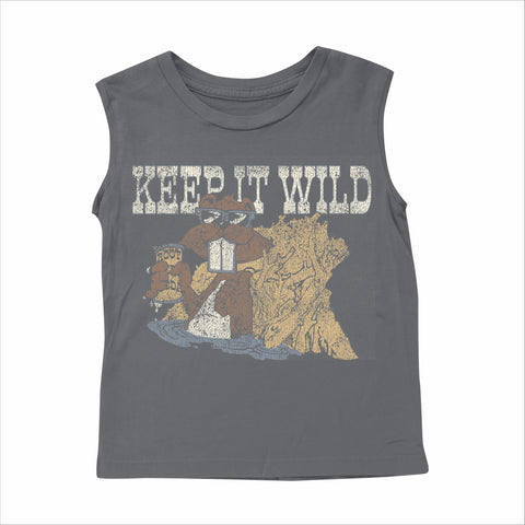 Tiny Whales - Muscle Tee - Keep It Wild