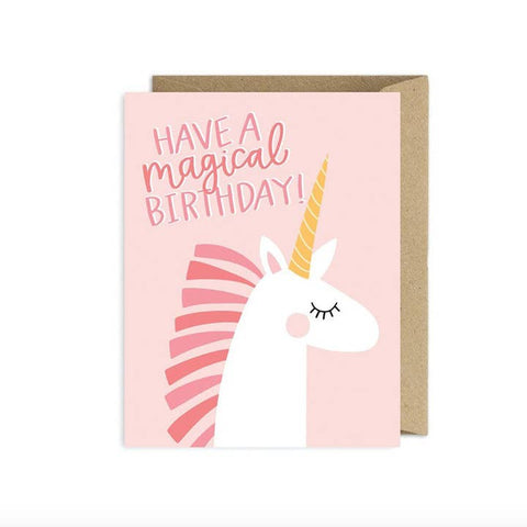 Pippi Post - Birthday Card - Unicorn Birthday