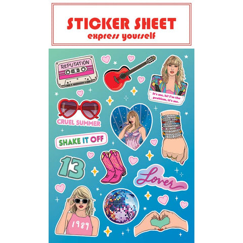The Found - Sticker Sheet - Swiftie