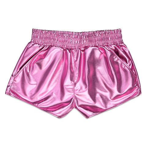 Iscream - Metallic Shorts - Pink