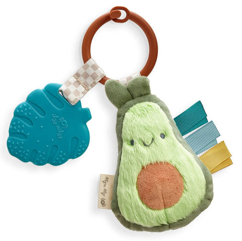 Itzy Ritzy - Itzy Pal Plush and Teether - Avocado