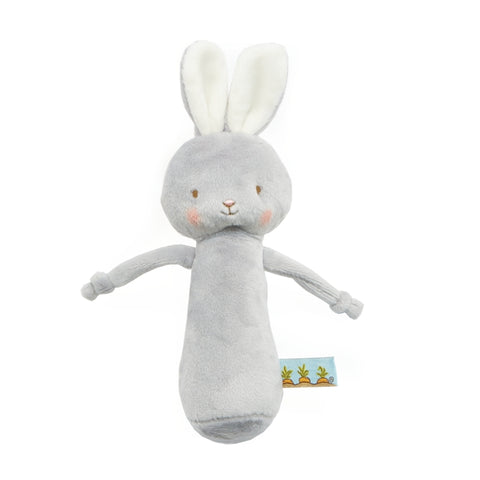 Bunnies By The Bay - Friendly Chime Rattle - Gray Bunny