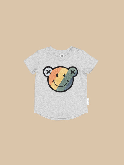 Huxbaby - T-Shirt - Smiley Rainbow