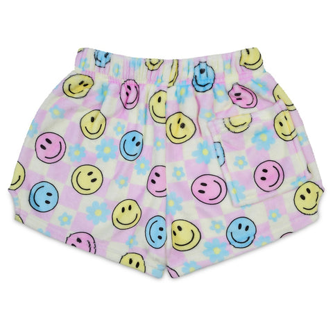 Iscream - Plush Shorts - Happy Check