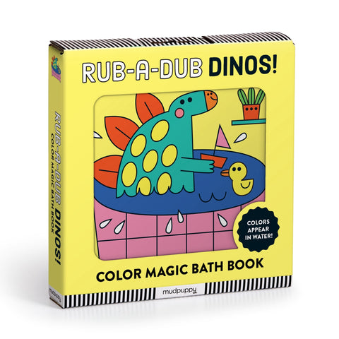 Mudpuppy - Bath Book - Rub A Dub Dinos
