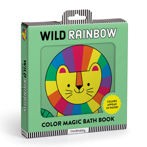 Mudpuppy - Color Magic Bath Book - Wild Rainbow