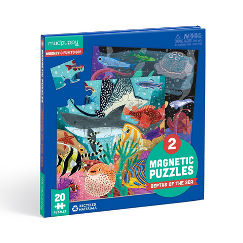 Mudpuppy - Magnetic Puzzle - Depths Of The Seas