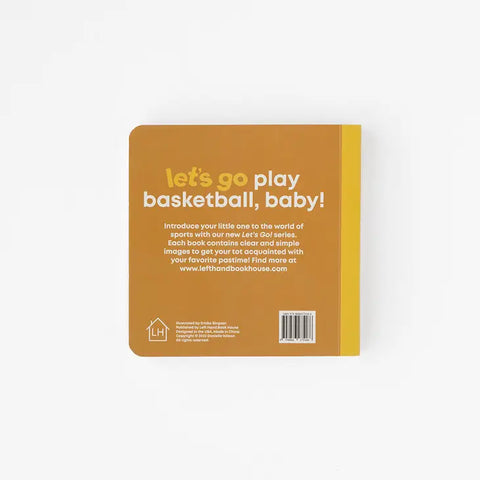 Left Hand Book House - Board Book - Basketball Baby