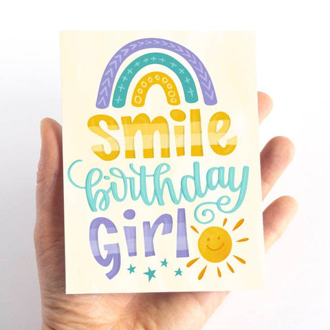 Pedaller Designs - Smile Birthday Girl