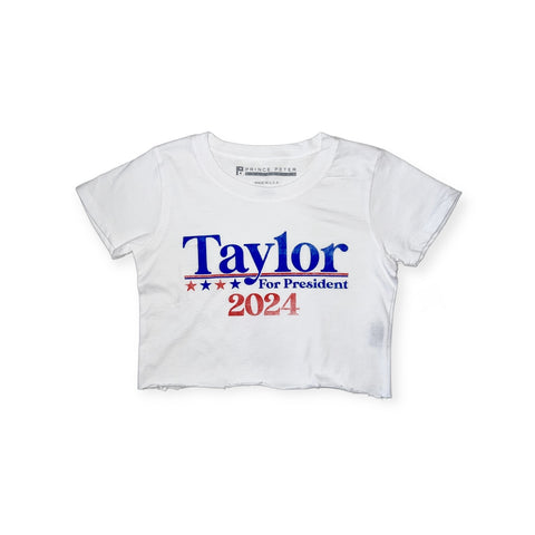 Prince Peter Collection - Crop Tee - Taylor For President