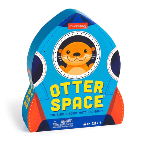 Mudpuppy - Shaped Box Game - Otter Space