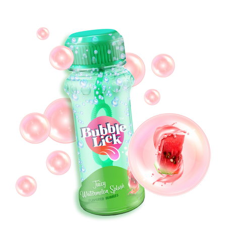Toysmith - BubbleLick Watermelon Bubbles