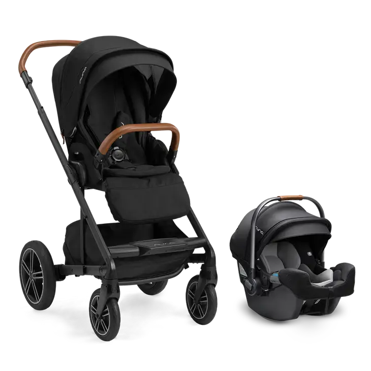 Nuna MIXX NEXT Pipa RX Travel System Caviar Love Bug Baby