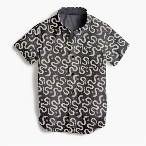 Tiny Whales - Button Up Shirt - Adventure Society