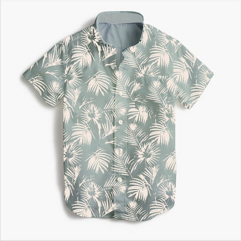 Tiny Whales - Button Up Shirt - Paradise