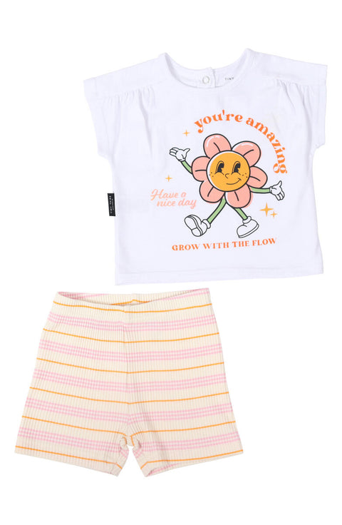 Tiny Tribe - Tee and Short Set - You're Amazing