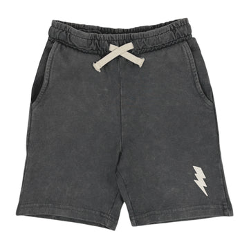 Tiny Whales - Sweat Shorts - Charcoal Bolt