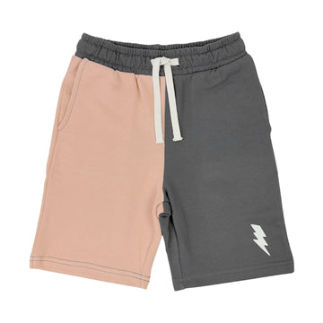 Tiny Whales - Sweat Shorts - Block Colored Bolt