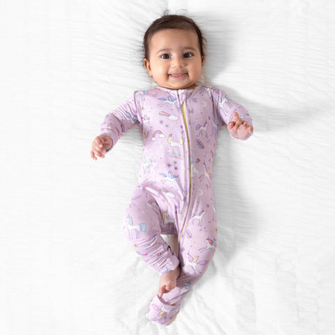 Bellabu Bear - Convertible Footie - Unicorn