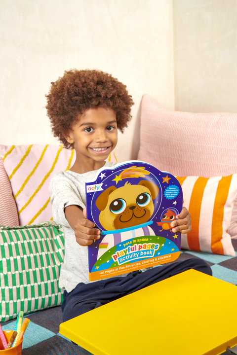 Ooly - Playful Pages Activity Book - Pets in Space