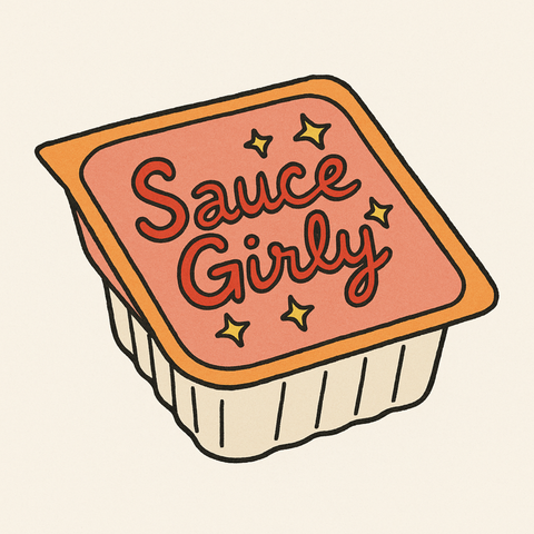 Sticker - Sauce Girly