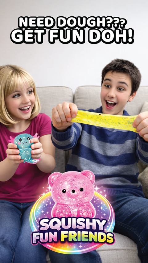 Fun Doh - Squishy Gummy Fidget Toy