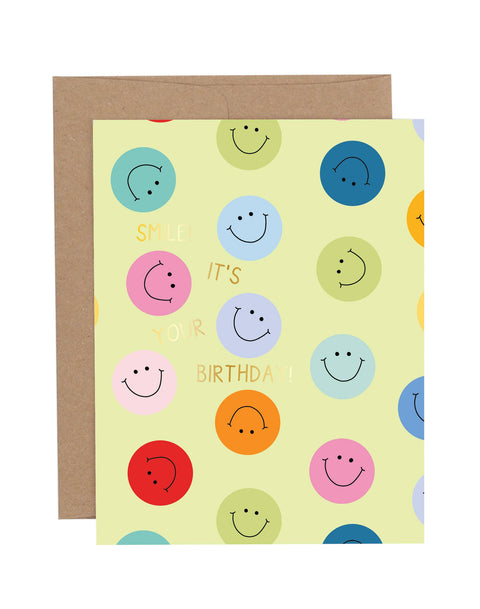 Greeting Card - It's Your Birthday Smile