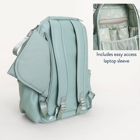 Itzy Ritzy - Backpack Diaper Bag - Silly Goose Boss Plus™