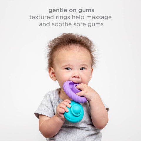 Ubbi - Silicone Teether Tower Toy