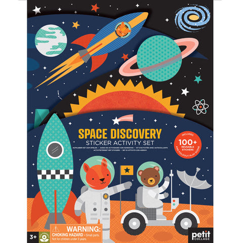 Petit Collage - Sticker Activity Set : Space Discovery
