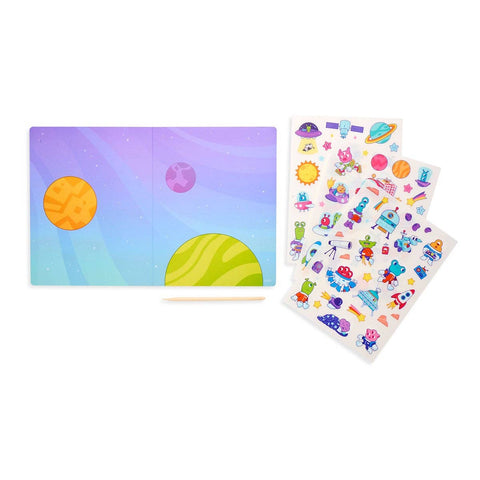 Ooly - Set The Scene Transfer Stickers Magic - Galaxy Buddies