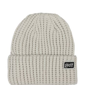 BinkyBro - Waffle Beanie - Cream