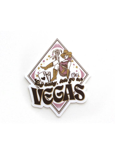 Wild Is Calling - Sticker - Let's Go To Vegas