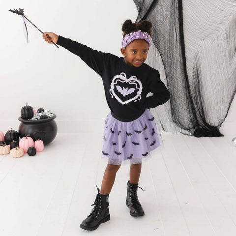 Sweet Wink - Glitter Bat Halloween Wand