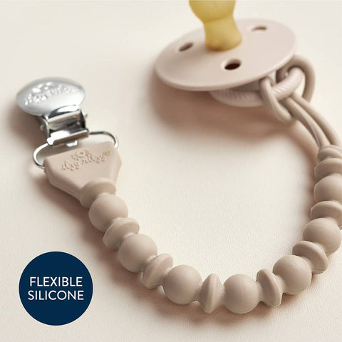 Itzy Paci Strap™ Silicone One-Piece Pacifier Clips