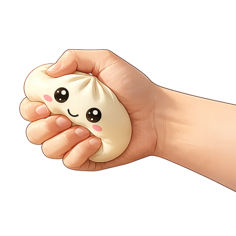 Fun Doh Mystery Slow Rise Dumpling Squish Toy