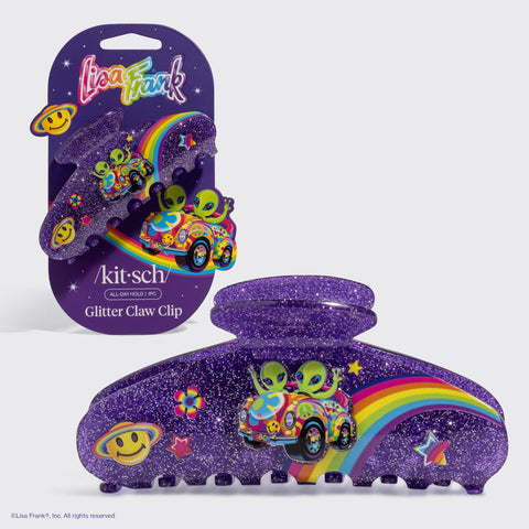 Lisa Frank x Ktisch Glitter Claw Clip in Zoomer™ & Zorbit™