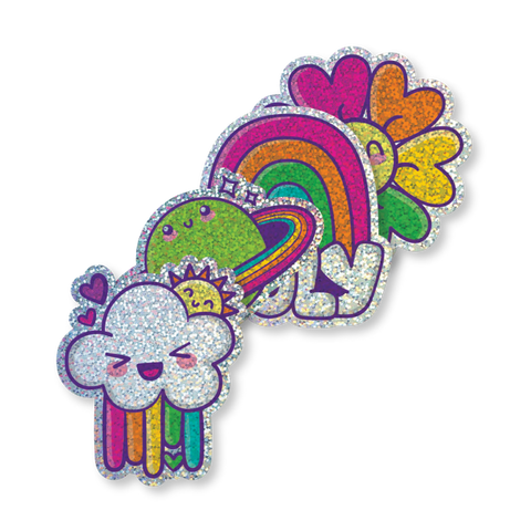 Ooly - Stickiville Stickers - Happy Rainbows
