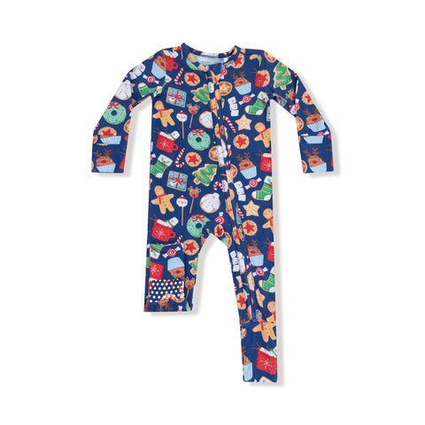 Angel Dear - 2 Way Zipper Romper - Christmas Treats