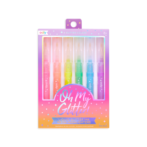 Ooly - Oh My Glitter Neon Highlighter 6PK