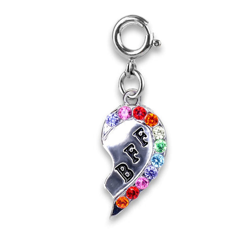Charms - Silver BFF Broken Heart
