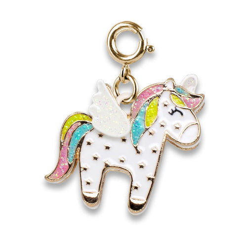 Charms - Gold Flying Unicorn
