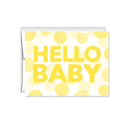 Pen & Paint - Baby Shower Card - Hello Baby