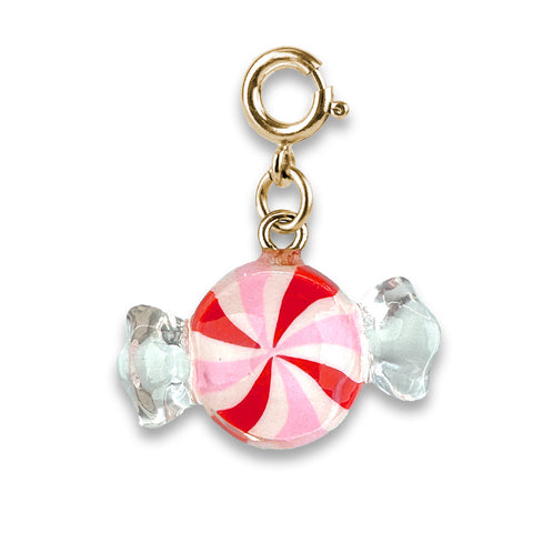 Charms - Gold Peppermint Candy