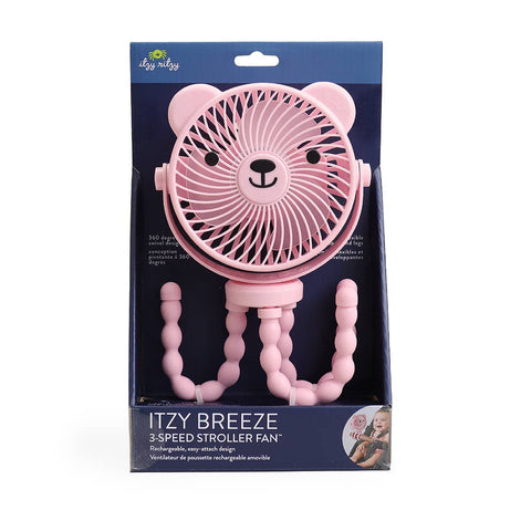 Itzy Ritzy - Itzy Breeze 3-Speed Stroller Fan™ - Pink