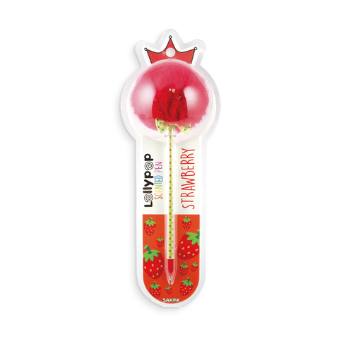 Ooly - Scented Lollypop Pen - Strawberry