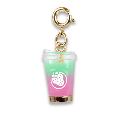 Charms - Gold Strawberry Matcha