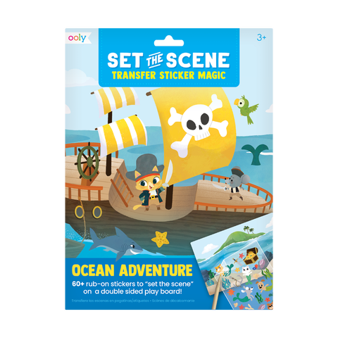Ooly - Set The Scene Transfer Sticker Magic - Ocean Adventure